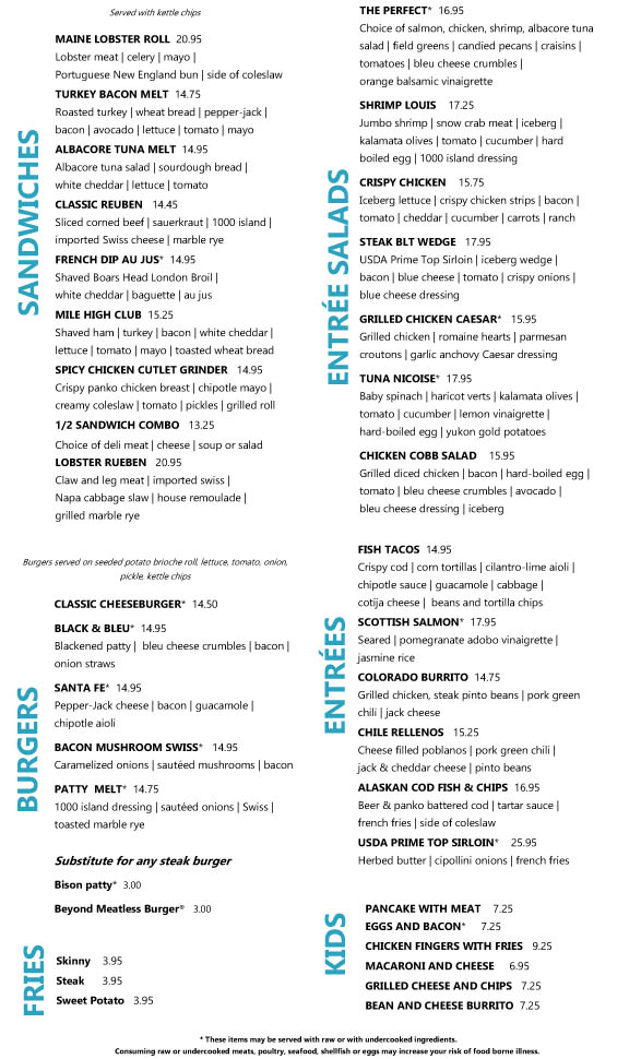 Lunch The Perfect Landing Englewood Restaurants